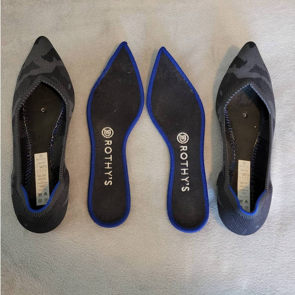 Rothy's The Point Camo - Retired - Size 7.5