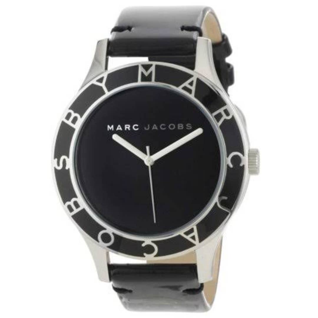 Marc by Marc Jacobs MBM1087 Black Patent Leather Watch - New in Box