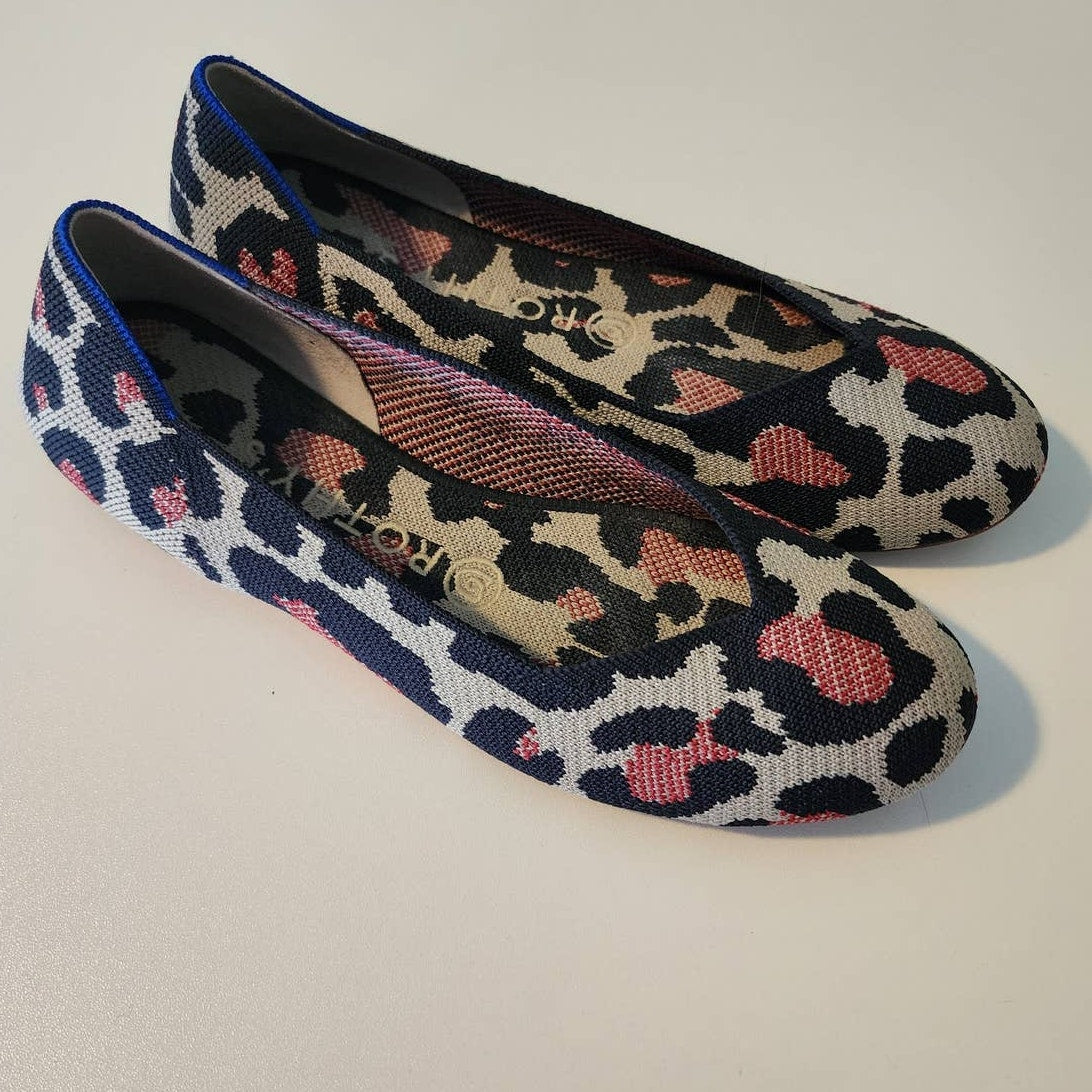 Rothy's Red Cat Flats Size 7.5