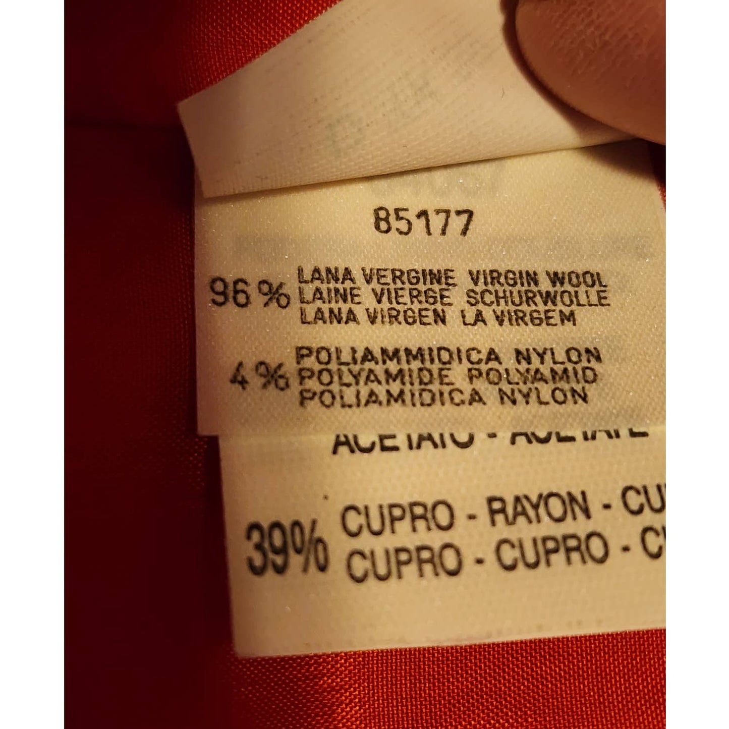 Pianforte di Max Mara Red Wool Suit Jacket & Sleeveless Dress size 44 / US 10