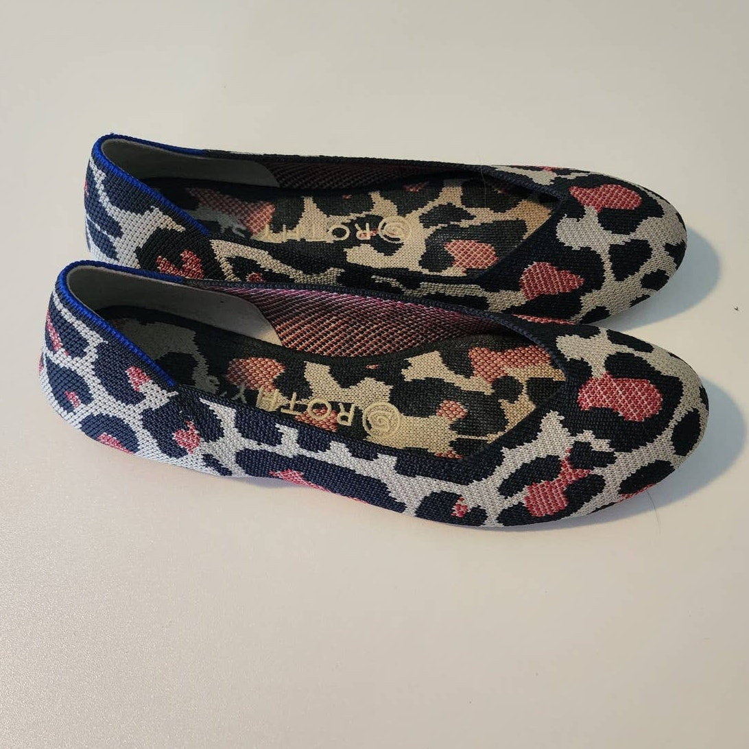 Rothy's Red Cat Flats Size 7.5