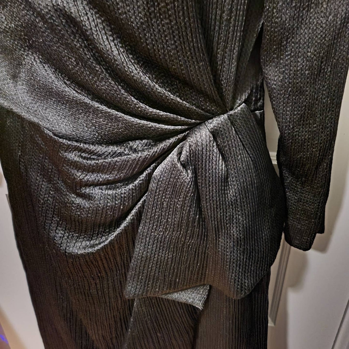 Vintage Scassi Black Cocktail Dress