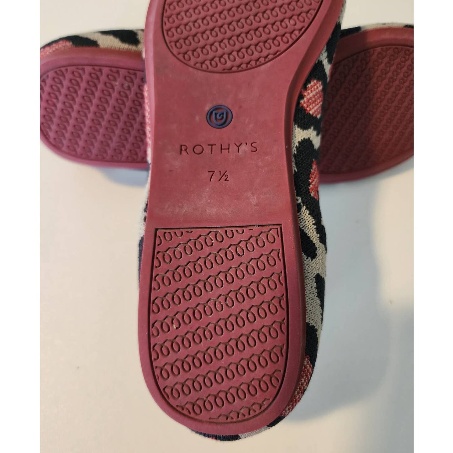 Rothy's Red Cat Flats Size 7.5