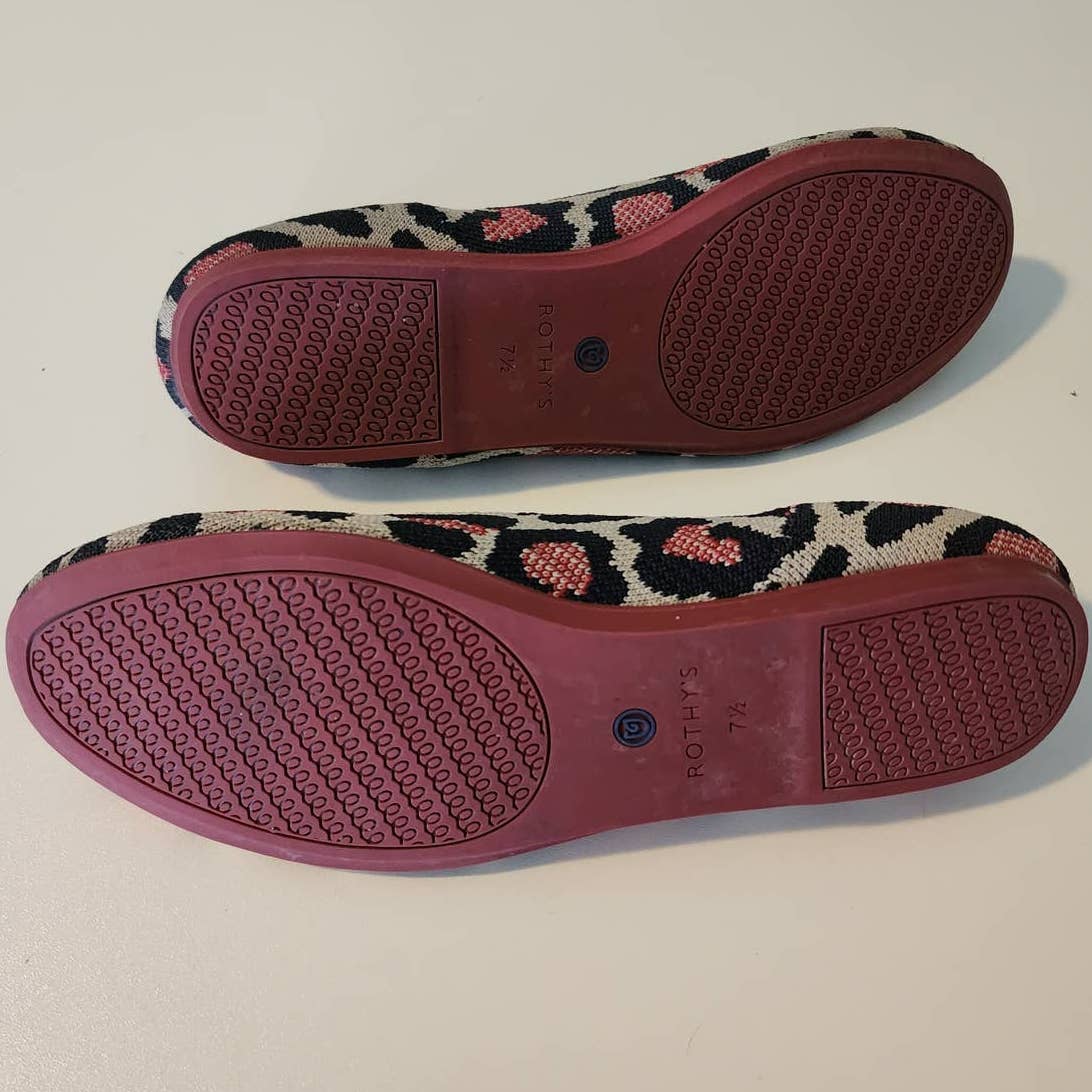 Rothy's Red Cat Flats Size 7.5